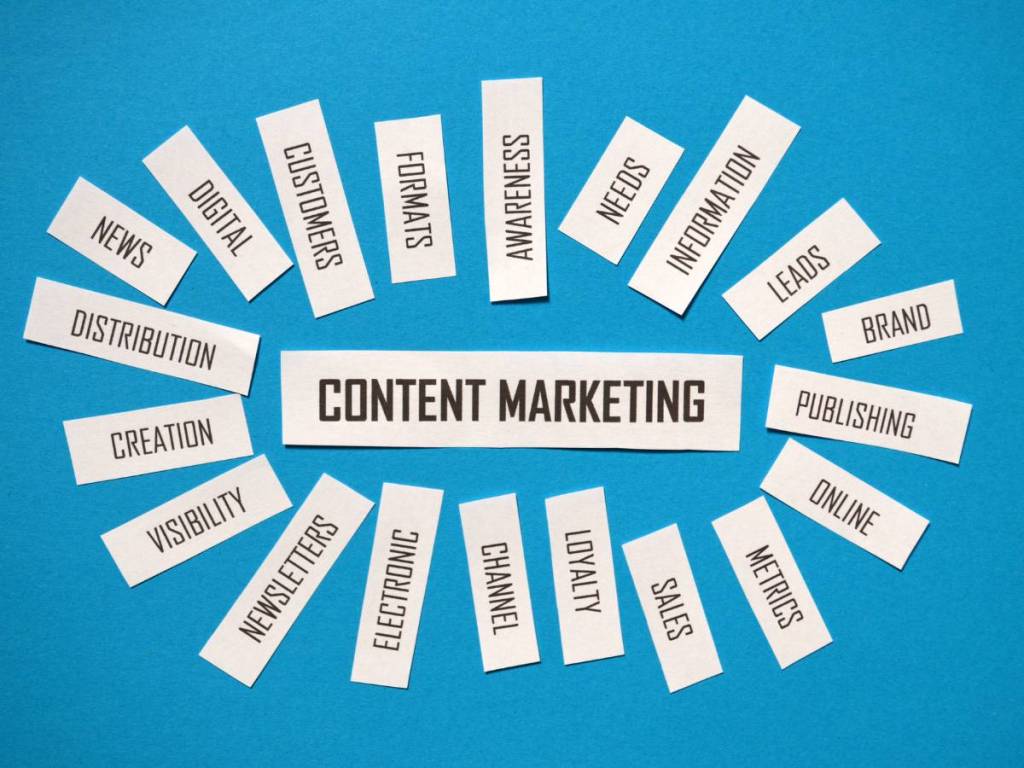 Content marketing - digital marketing trends 2023