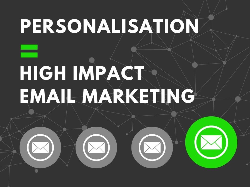 Blog Post Feature Image For 'Personalisation = High Impact Email Marketing' By Cadmus Copy